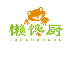 懶饞廚LOGO設計