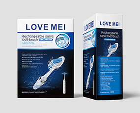 電動牙刷包裝設計